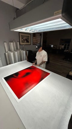 "Caroline (LED)" Photography 40" x 30" in Edition 3/3 by Larsen Sotelo