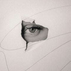 "Ein Auge" Fotografie 32" x 32" Zoll Edition von 7 von Larsen Sotelo 
