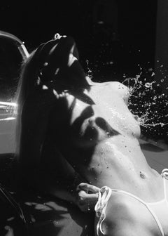 "Splash" Black & White Photograph 56" x 40" in Signed Ed. of 3 by Larsen Sotelo