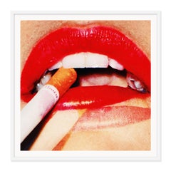 "The Lips" Figurative Photography 24" x 24"  Edition of 15 by Larsen Sotelo