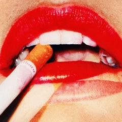 "The Lips" Fotografie 32" x 32"  Auflage von 7 Stück von Larsen Sotelo