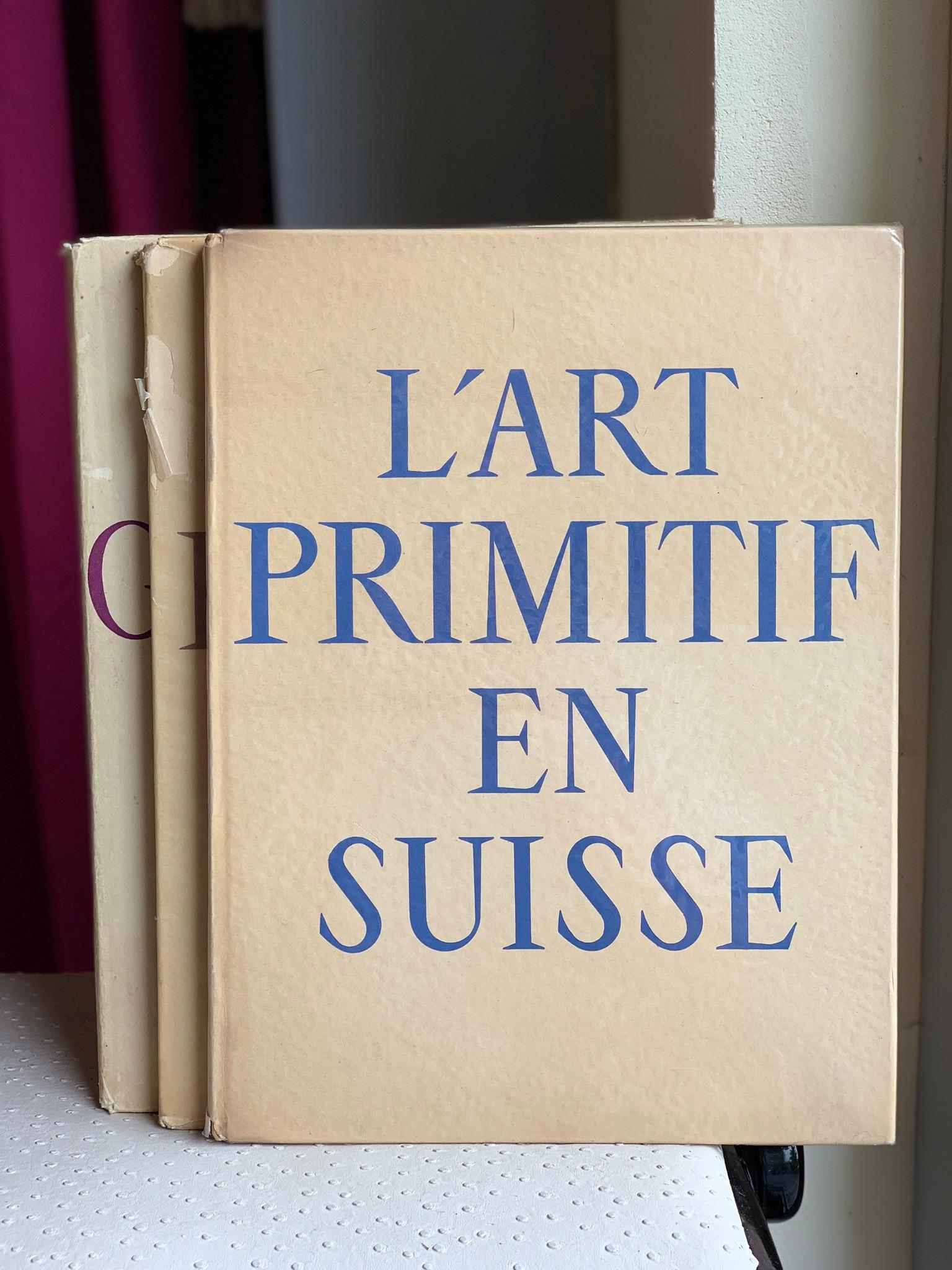 L'Art Primitif En Suisse, Roman and Gothique, Lucien Mazenod.