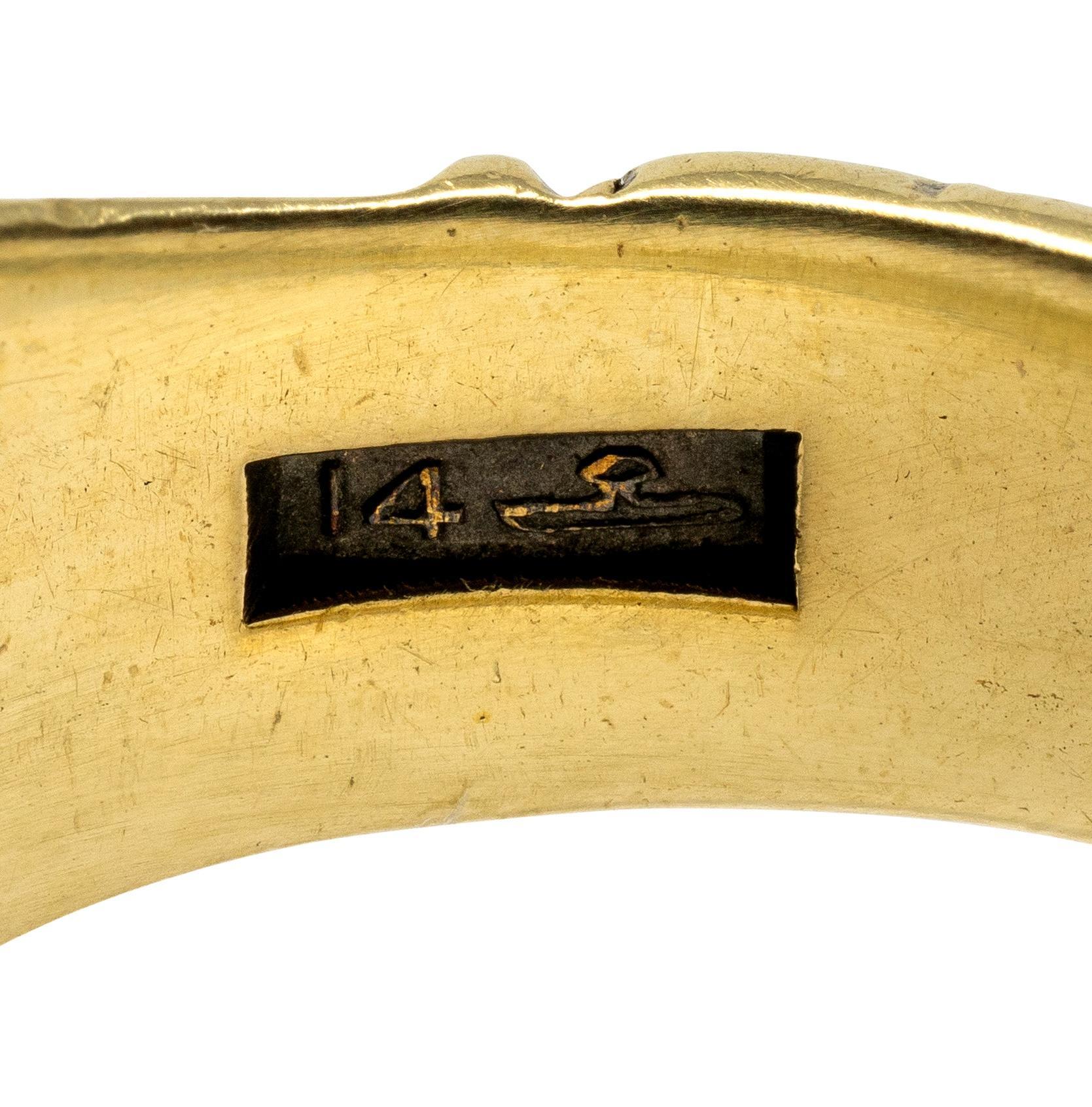 Larter & Sons Victorian Bloodstone 14k Gold Antiq… - image 6