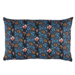 Coussin à rayures LaRue Midnight 16 x 12 pouces