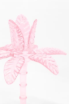 Las Palmas, Contemporary Blown Glass Candlestick by Vito Nesta