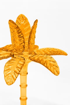 Las Palmas, Contemporary Blown Glass Candlestick by Vito Nesta