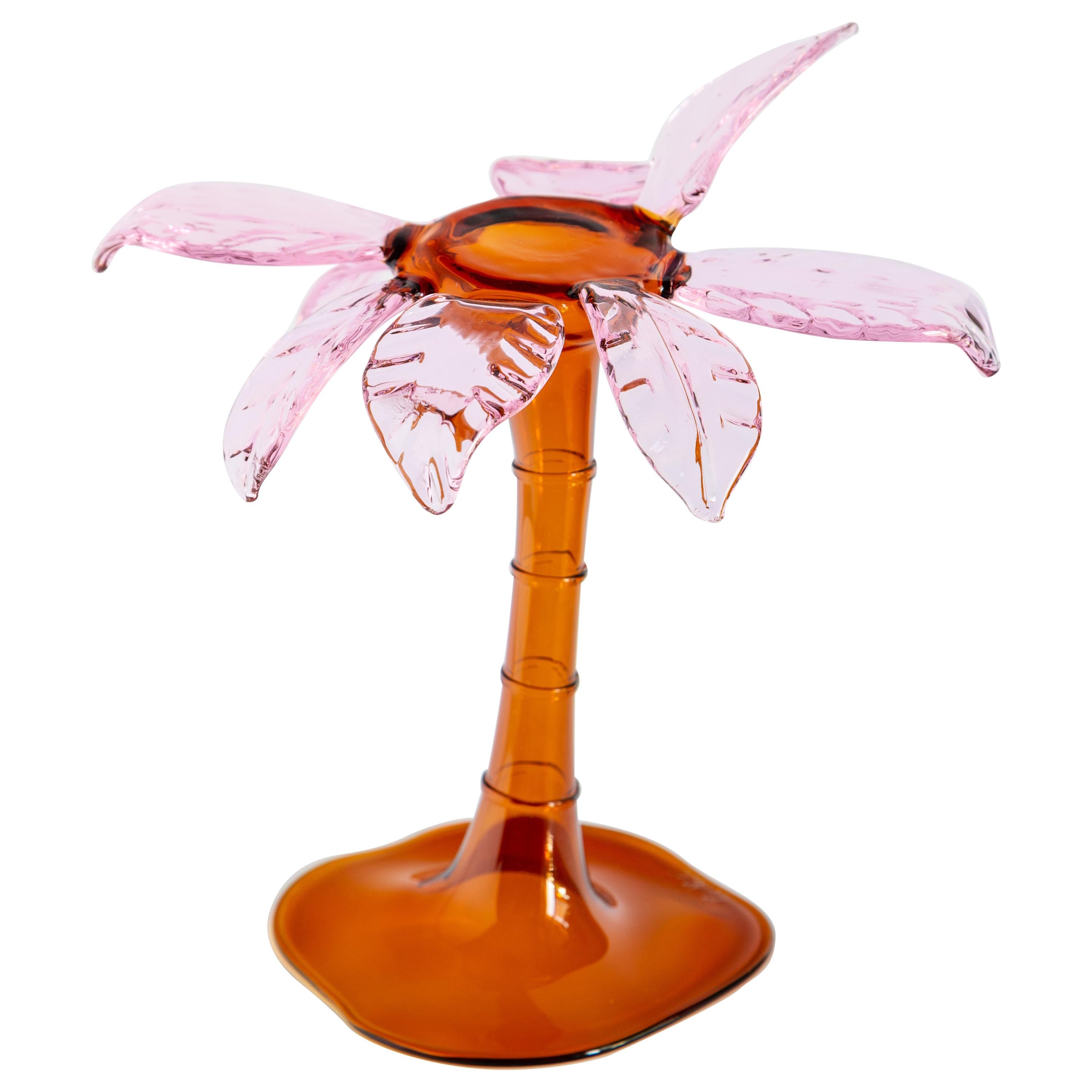 Las Palmas, Contemporary Blown Glass Pastries Stand by Vito Nesta For Sale