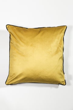 Las Palmas, Contemporary Velvet Printed Pillow by Vito Nesta