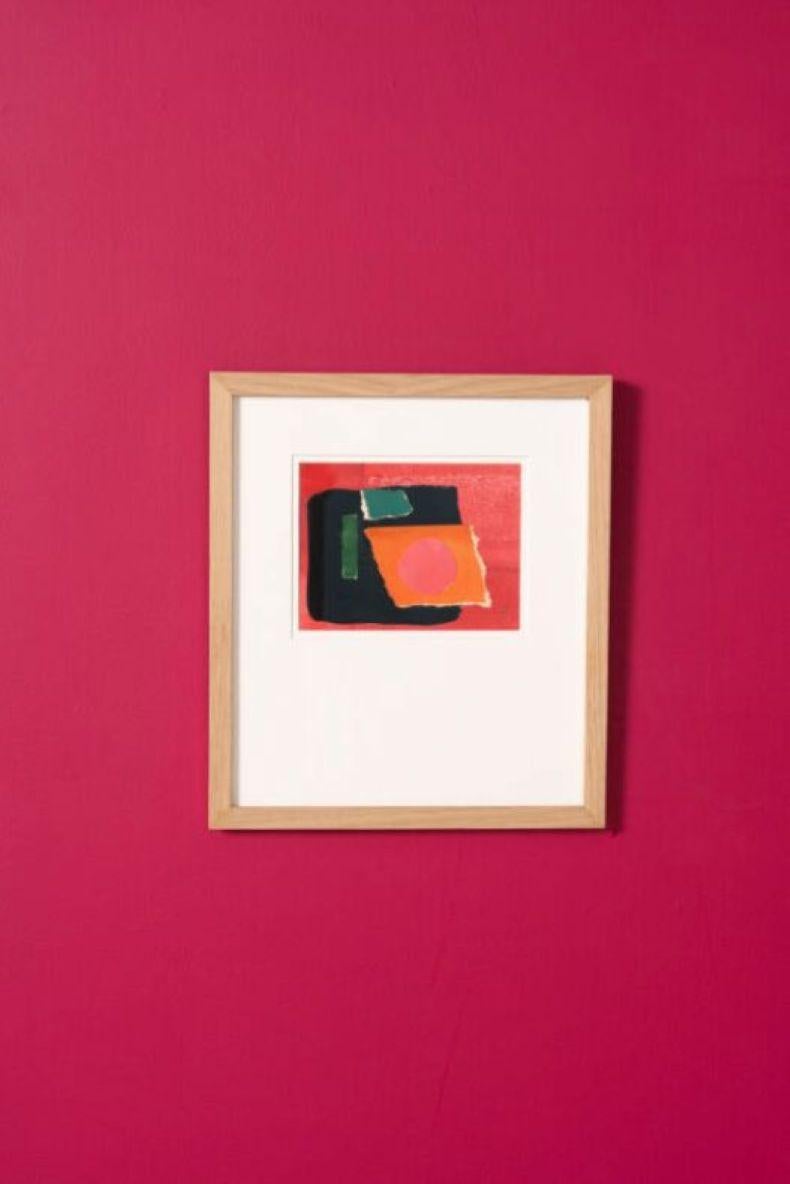 Gouachen und Collagen auf Papier (16 x 12 cm).