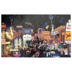 "Las Vegas 1983" Serigrafía de Melanie Taylor Kent