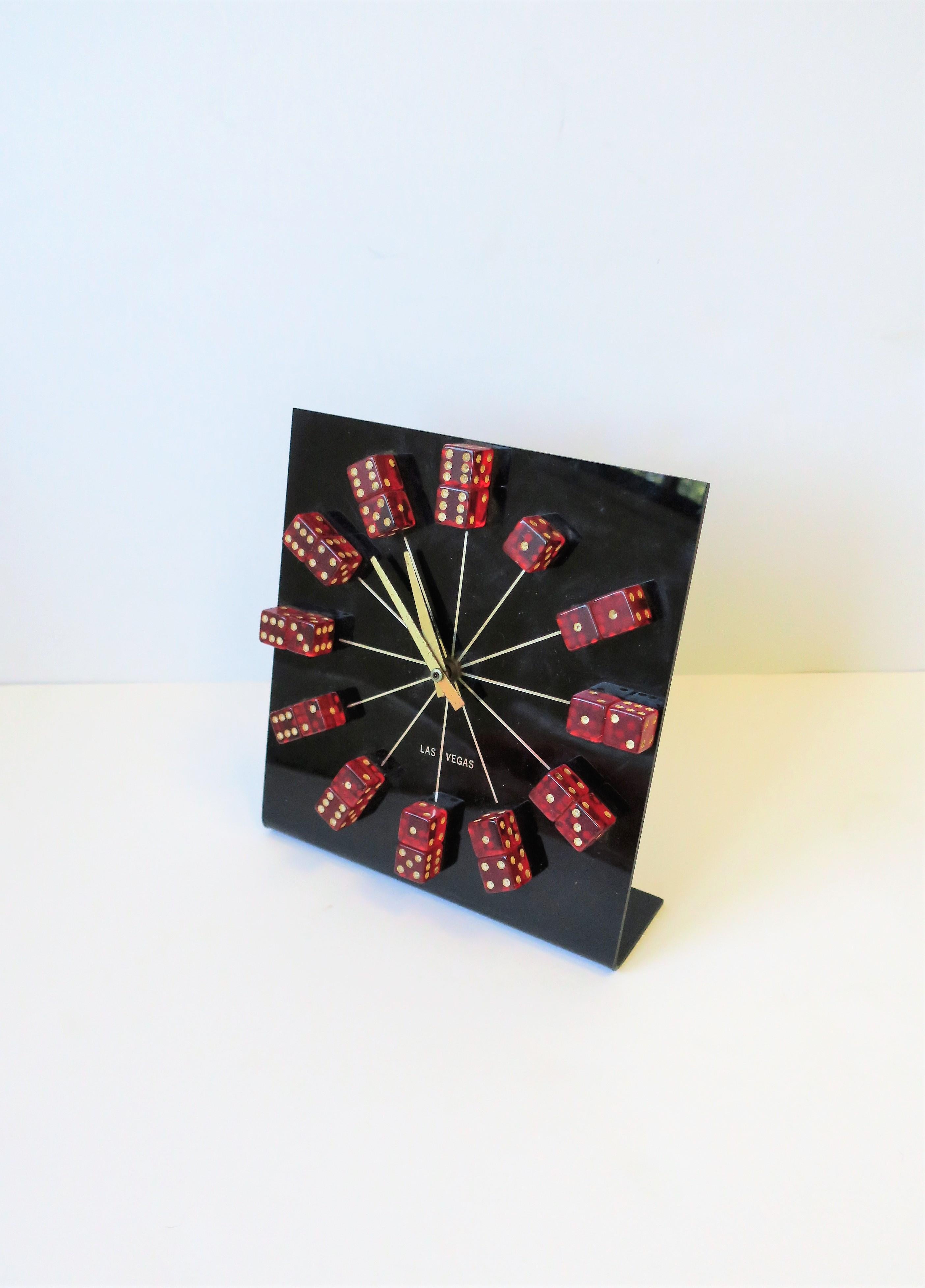 American Las Vegas Acrylic Clock