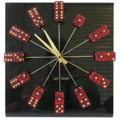 Las Vegas Acrylic Clock