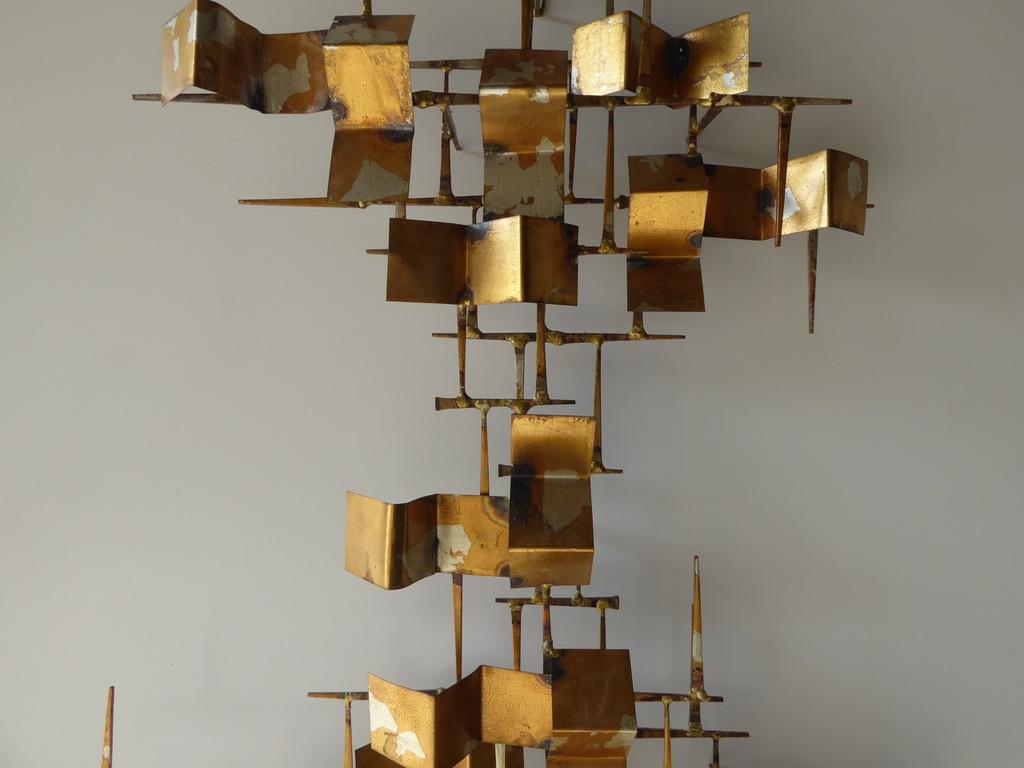 Mid-Century Modern Las Venus, a 1960s Brutalist Wall Sculpture by American Artist William Bowie