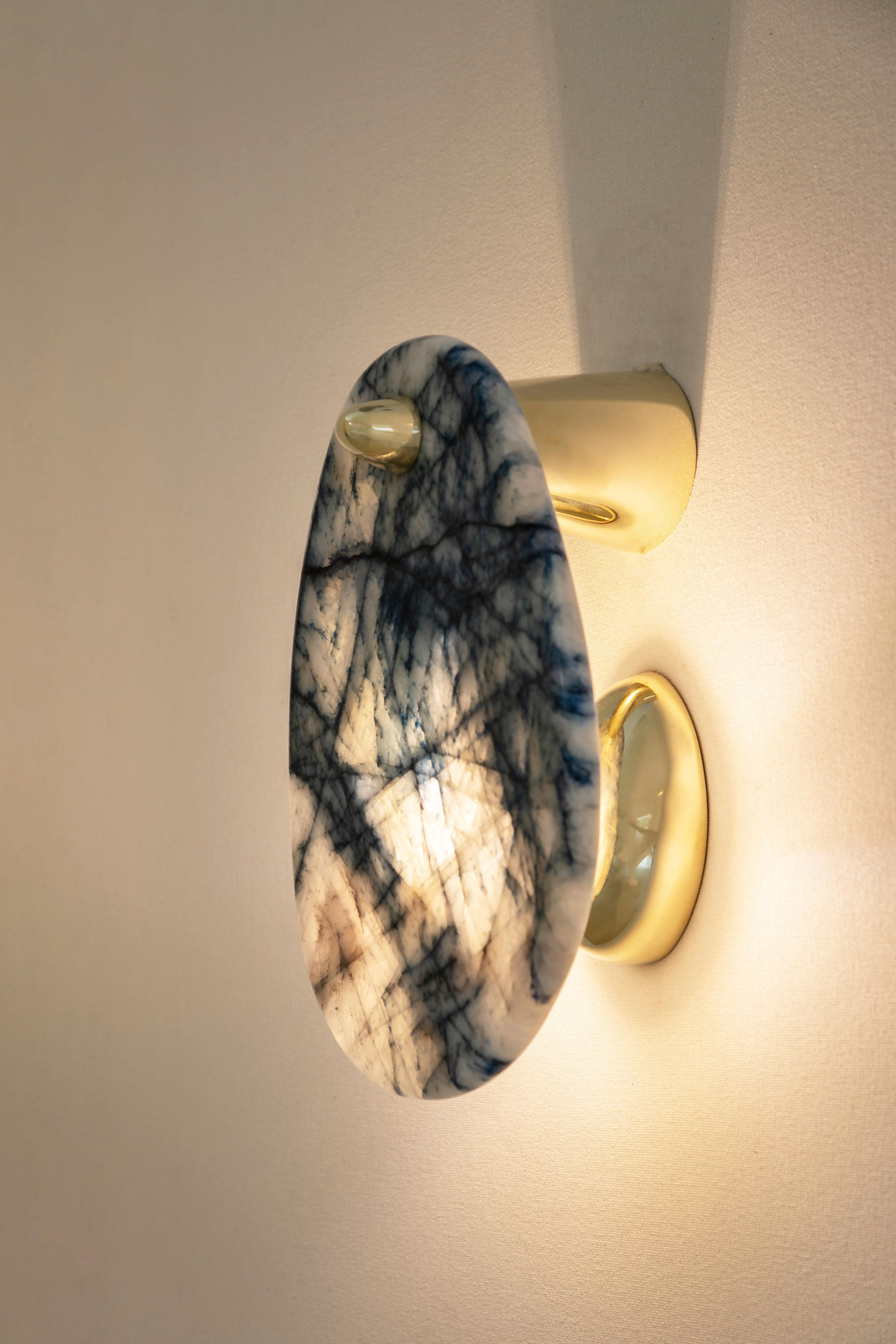 Métal Lampe murale Lasca par Studio A en vente