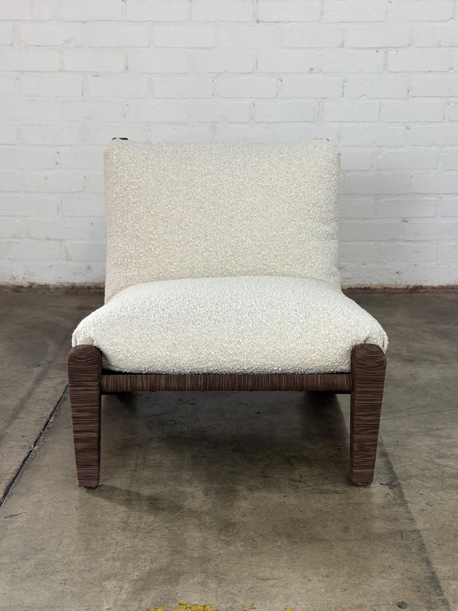 Contemporary Lashed lounge chair by Baker Furniture For Sale