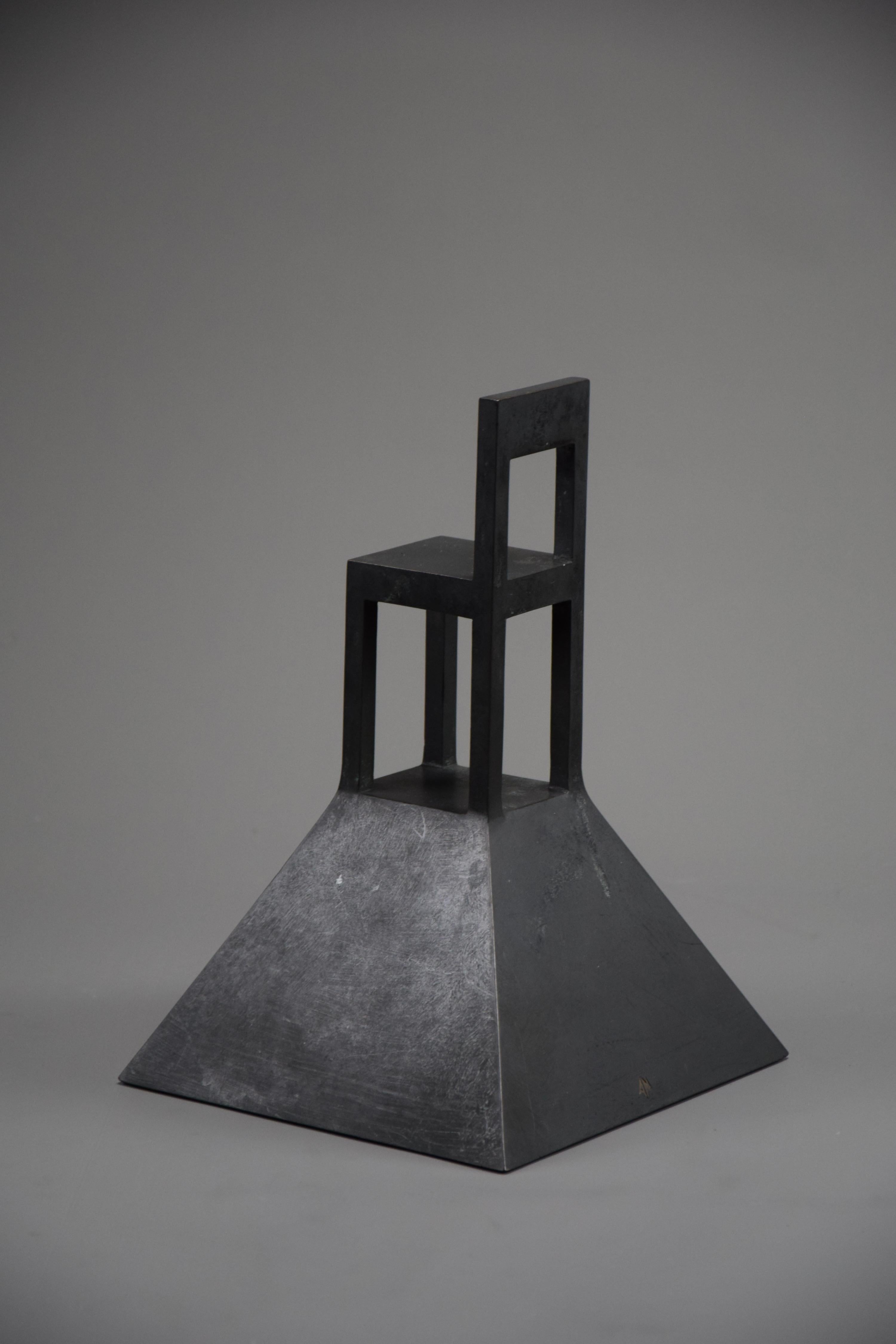 Lassù Escultura icónica de bronce de 1983 de Alessandro Mendini en venta 7