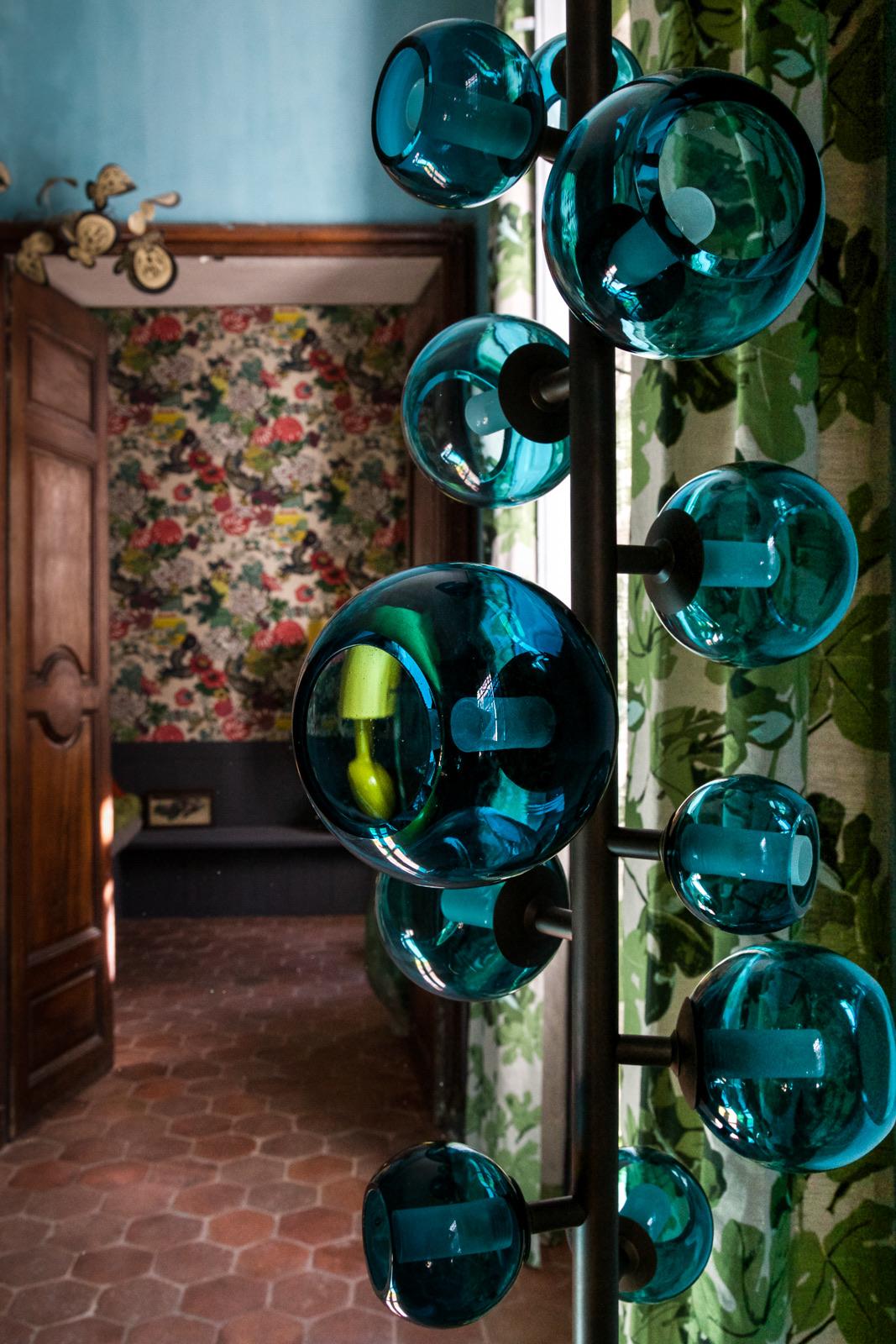 Ottone Lampada da terra Totem Last Night di Damien Langlois-Meurinne in vendita