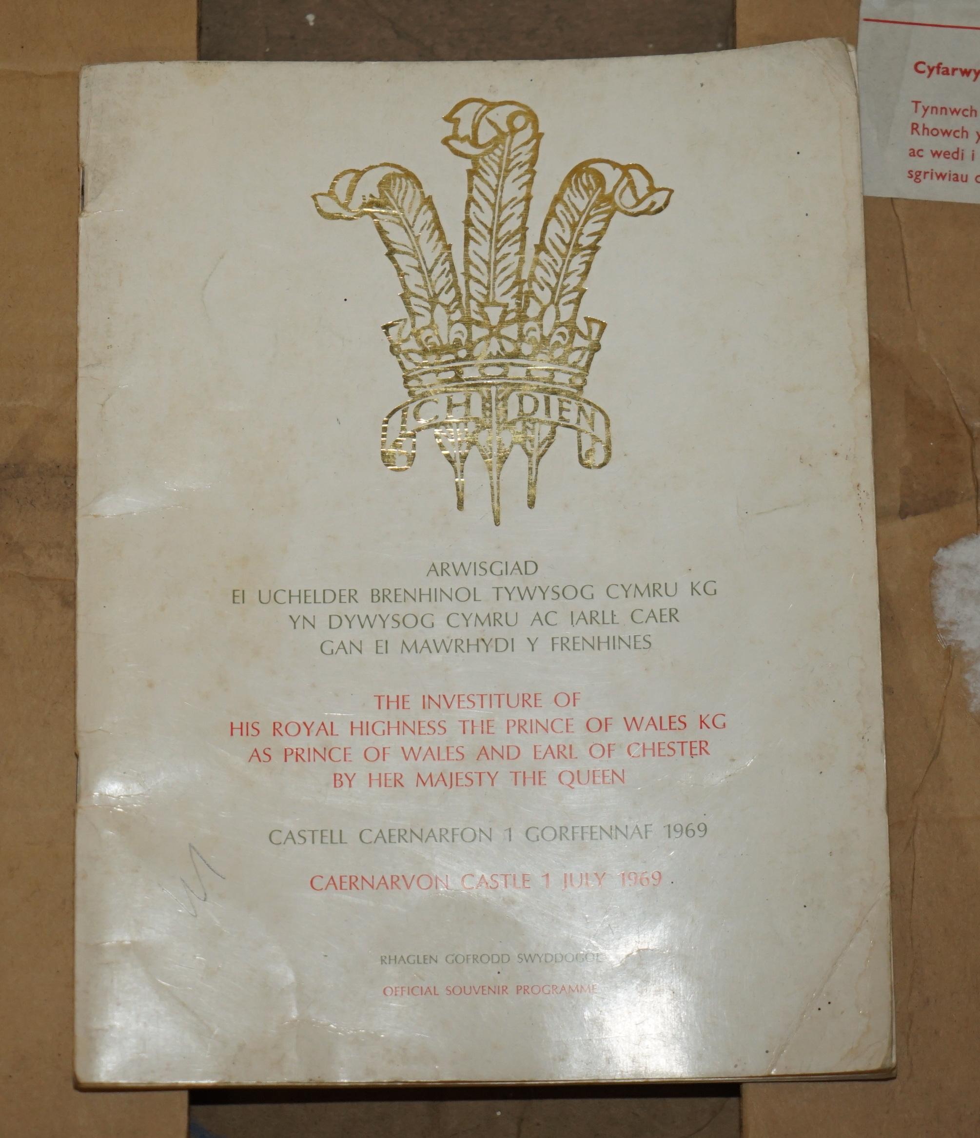 Mid-20th Century LAST OF ITS KIND BRAND NEW IN THE BOX 1969 PRINCE CHARLES INVESTITURE ARMCHAiR For Sale