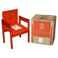 LAST OF ITS KIND BRAND NEW IN THE  Box 1969 PRINCE CHARLES INVESTITURE ARMCHAiR