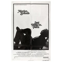 Last Tango in Paris 1972 U.S. One Sheet Film Poster