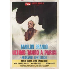 Last Tango in Paris 1973 Italian Due Fogli Film Poster