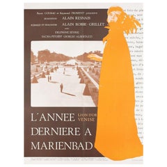 Last Year at Marienbad R1970s French Moyenne Film Poster