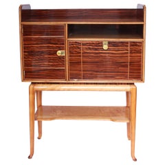 Vintage Laszlo Hoenig Bureau and Cocktail Cabinet