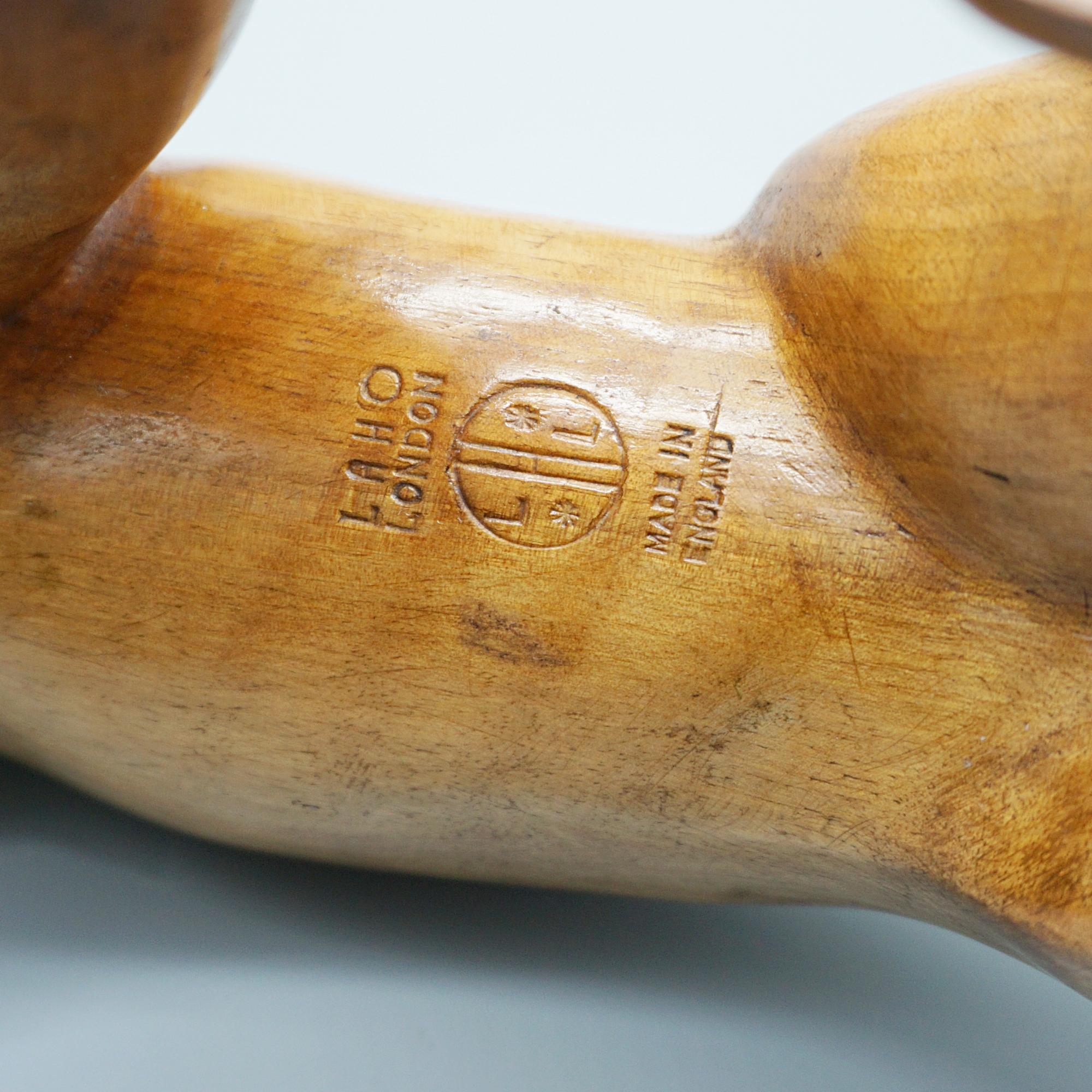 Art Deco Laszlo Hoenig Carved Fruitwood Prowling Panther