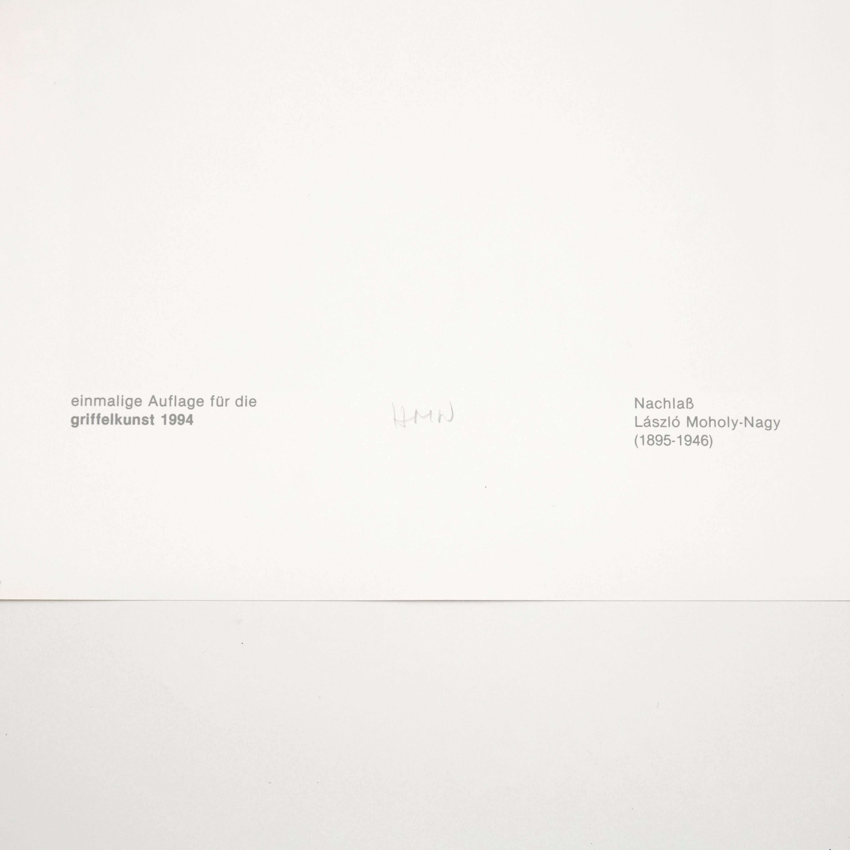 Allemand Photographie de paysage en noir et blanc de László Moholy-Nagy en vente