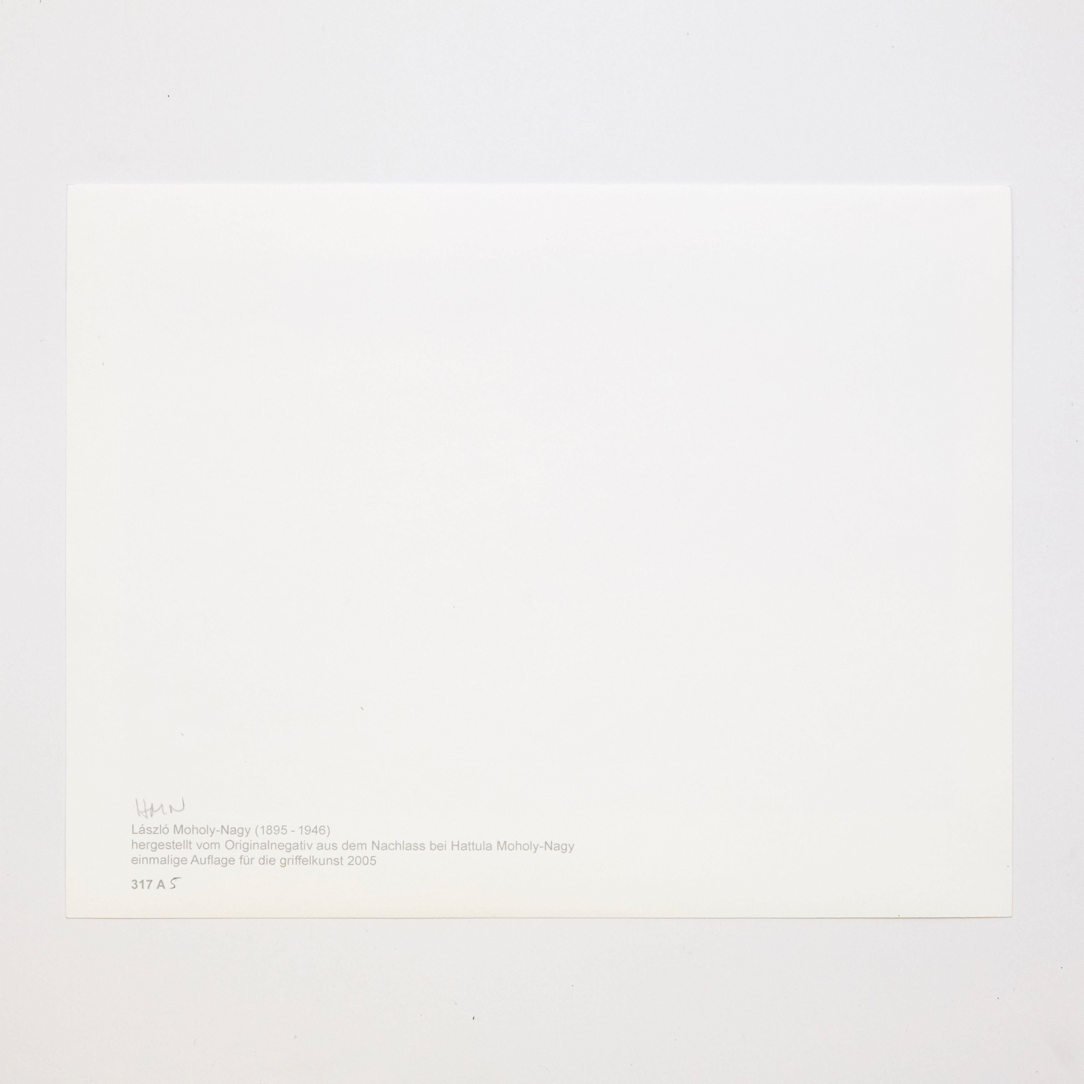 Allemand Photographie « Licht-Raum Modulationen » de Lszl Moholy-Nagy 5/6 en vente