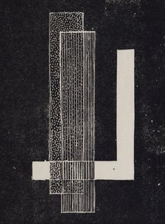 Composition  Komposition - Hungarian Constructivism Hand Printed
