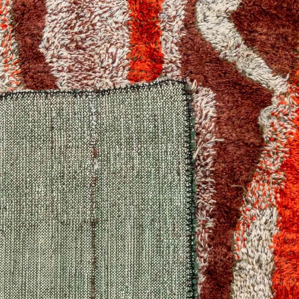 Laszlo Pesci Post-Cubist Silk Blend Tapestry In Good Condition For Sale In Astoria, NY