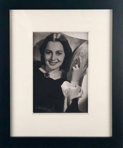 Laszlo Willinger, "Olivia de Havilland (Via col vento)", foto orig. firmata