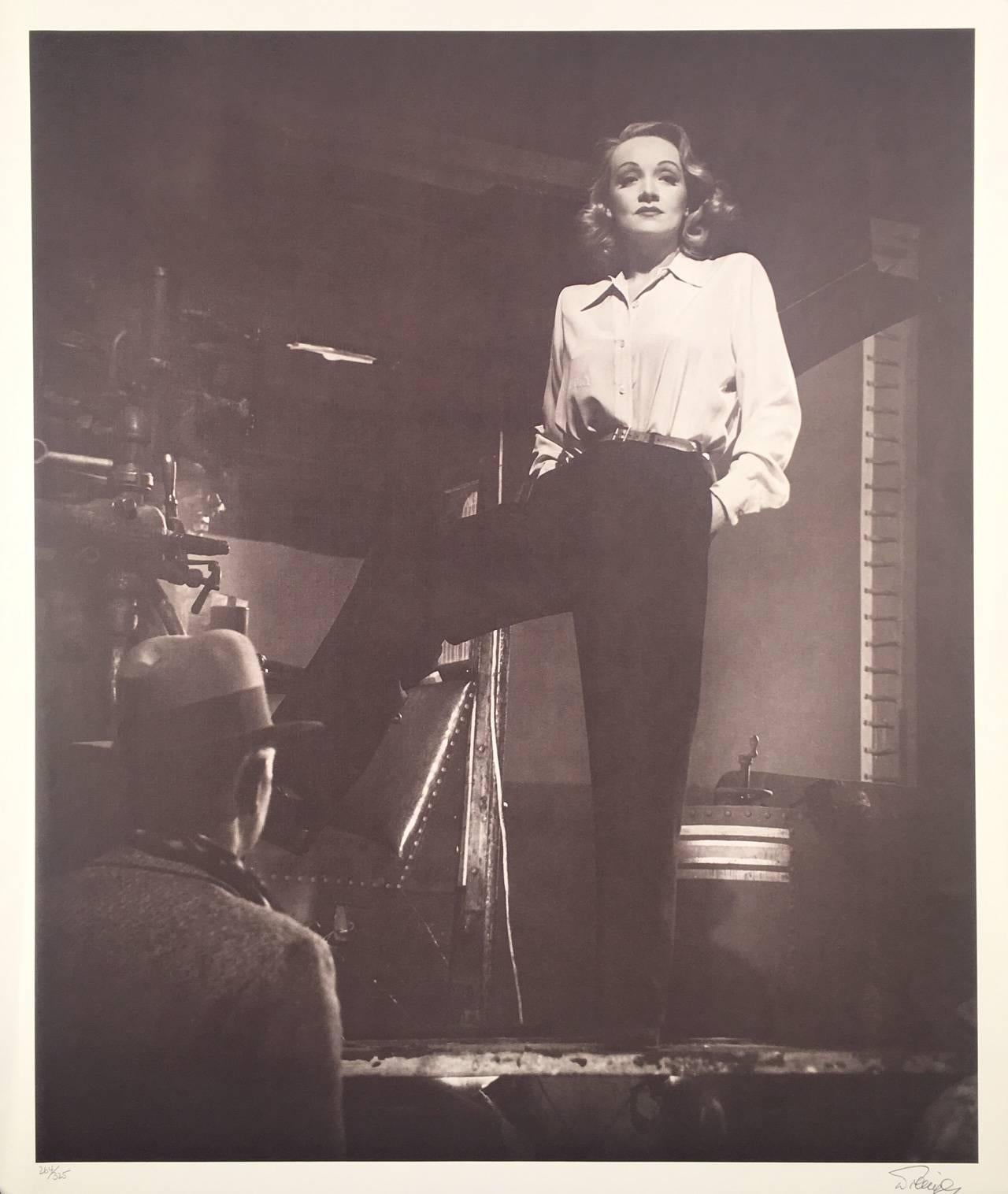 Laszlo Willinger Portrait Photograph - Marlene Dietrich