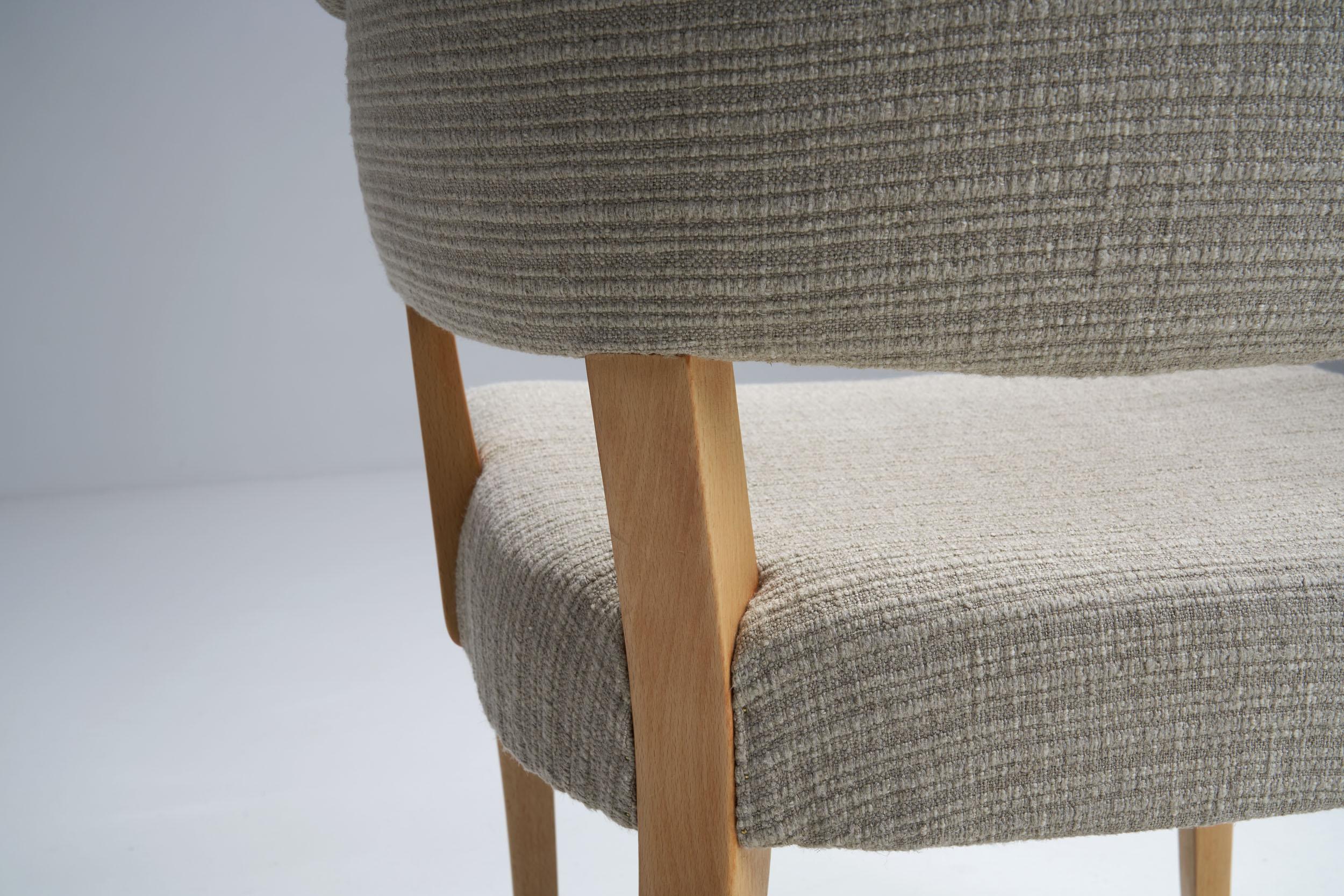 “Lata Greven” Pair of Armchairs by Carl Malmsten for AB OH Sjögren, Sweden, 1953 8