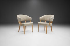 “Lata Greven” Pair of Armchairs by Carl Malmsten for AB OH Sjögren, Sweden, 1953