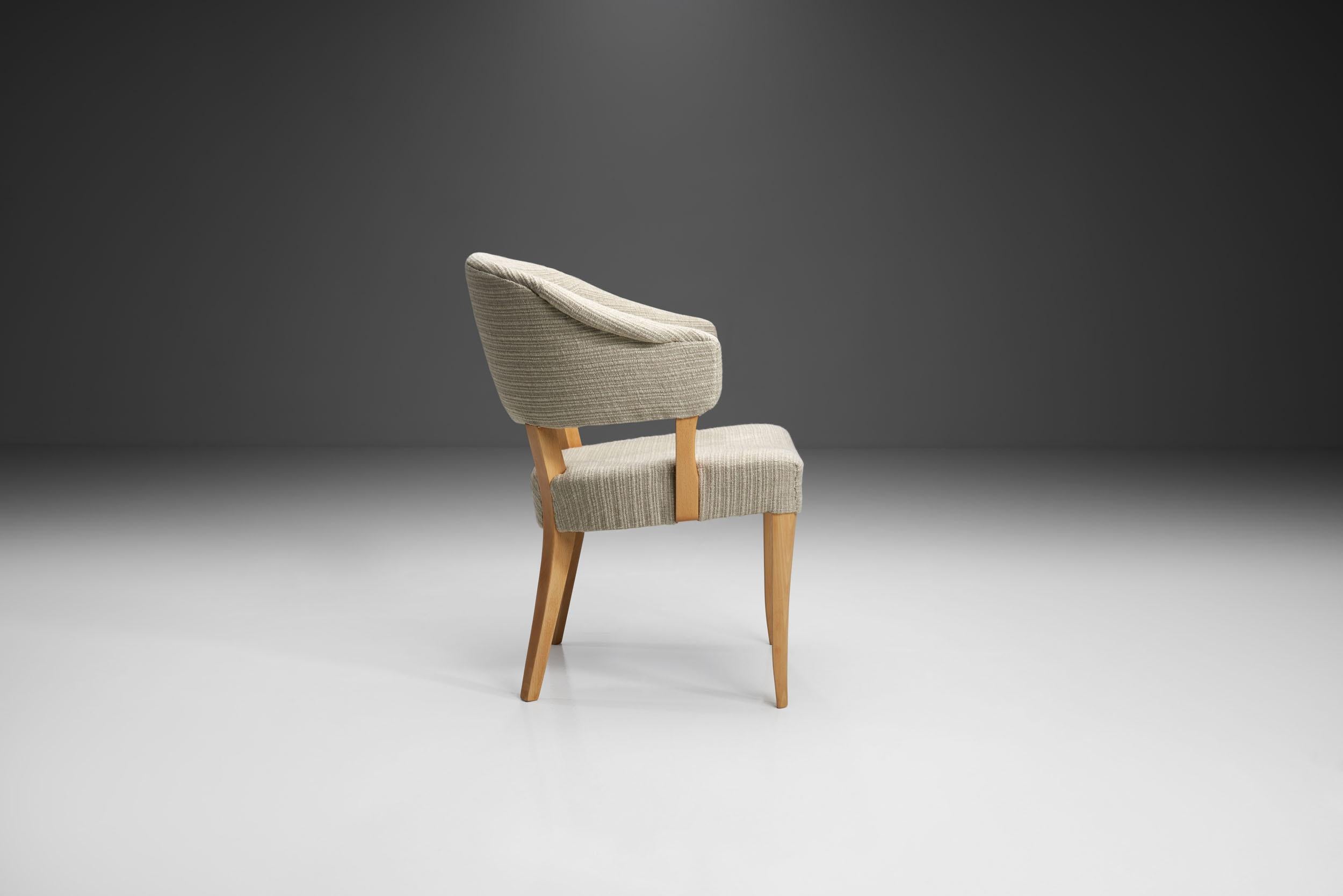 “Lata Greven” Pair of Armchairs by Carl Malmsten for AB OH Sjögren, Sweden, 1953 1