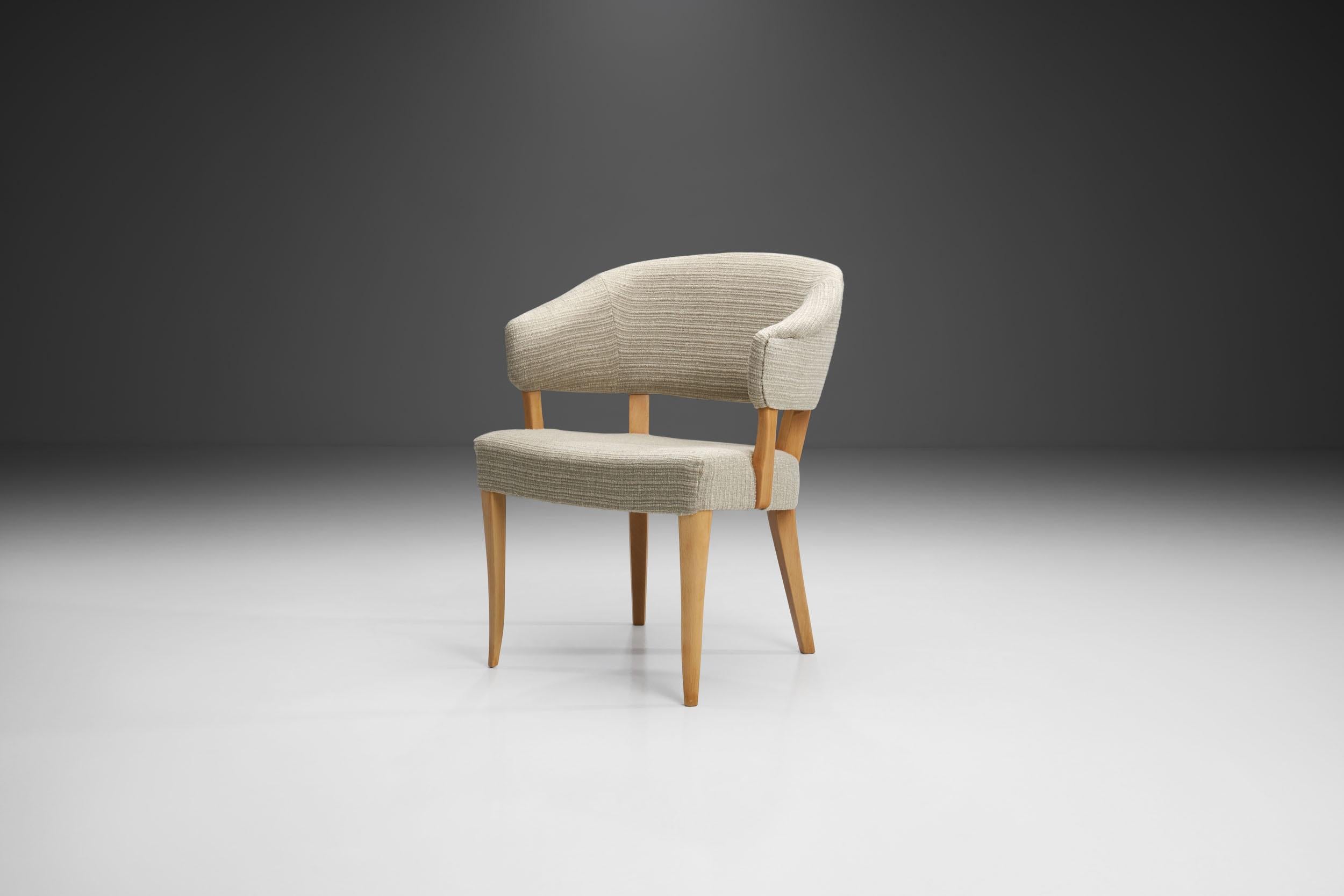 “Lata Greven” Pair of Armchairs by Carl Malmsten for AB OH Sjögren, Sweden, 1953 2