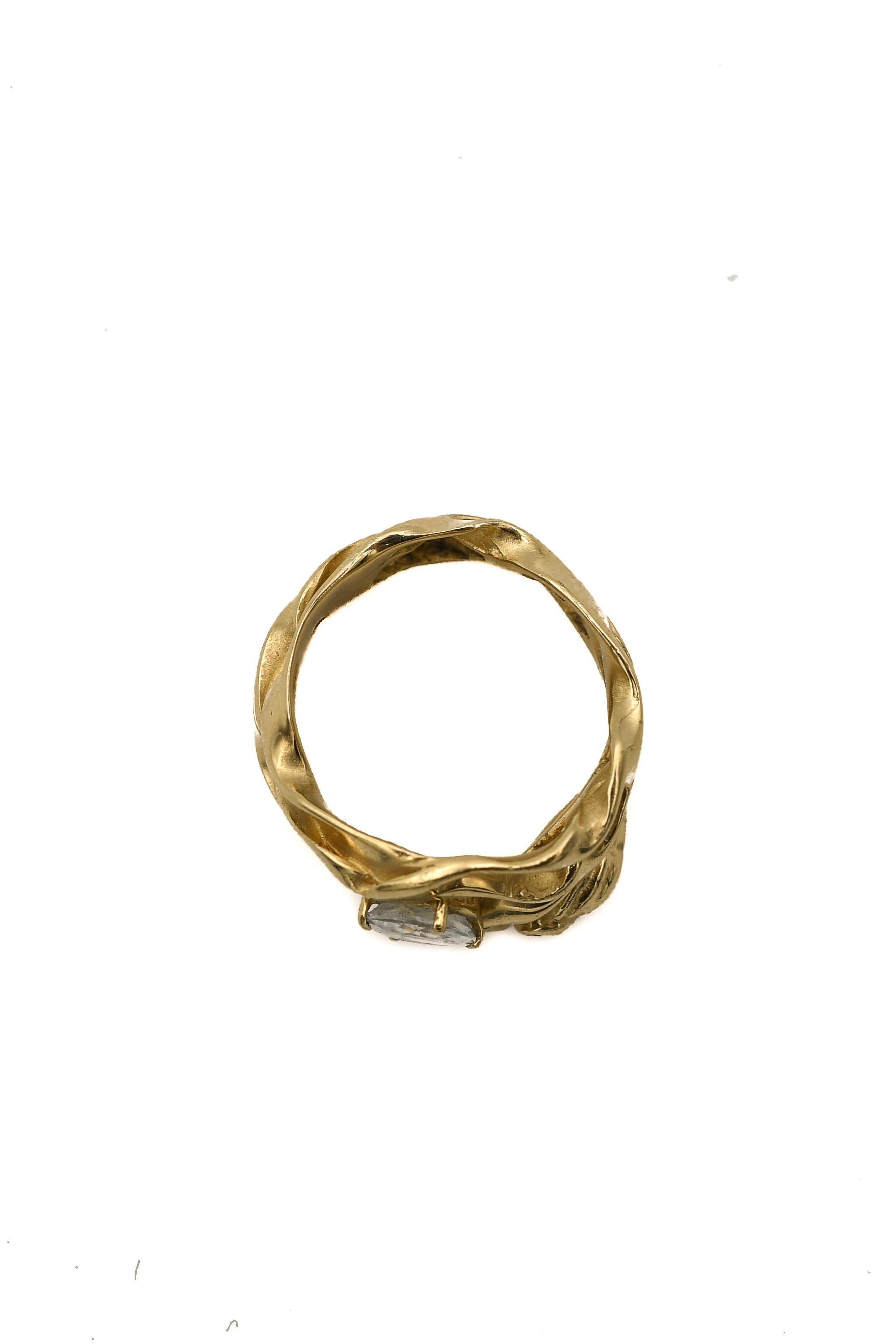 The Topaz Adella Ring is handcrafted from 14K gold and topaz in Brooklyn, New York.

Designed and created in New York by Latasha Sellers.

______________________________________

This piece is part of the NYCJW HERE WE ARE Marketplace.  HERE WE ARE