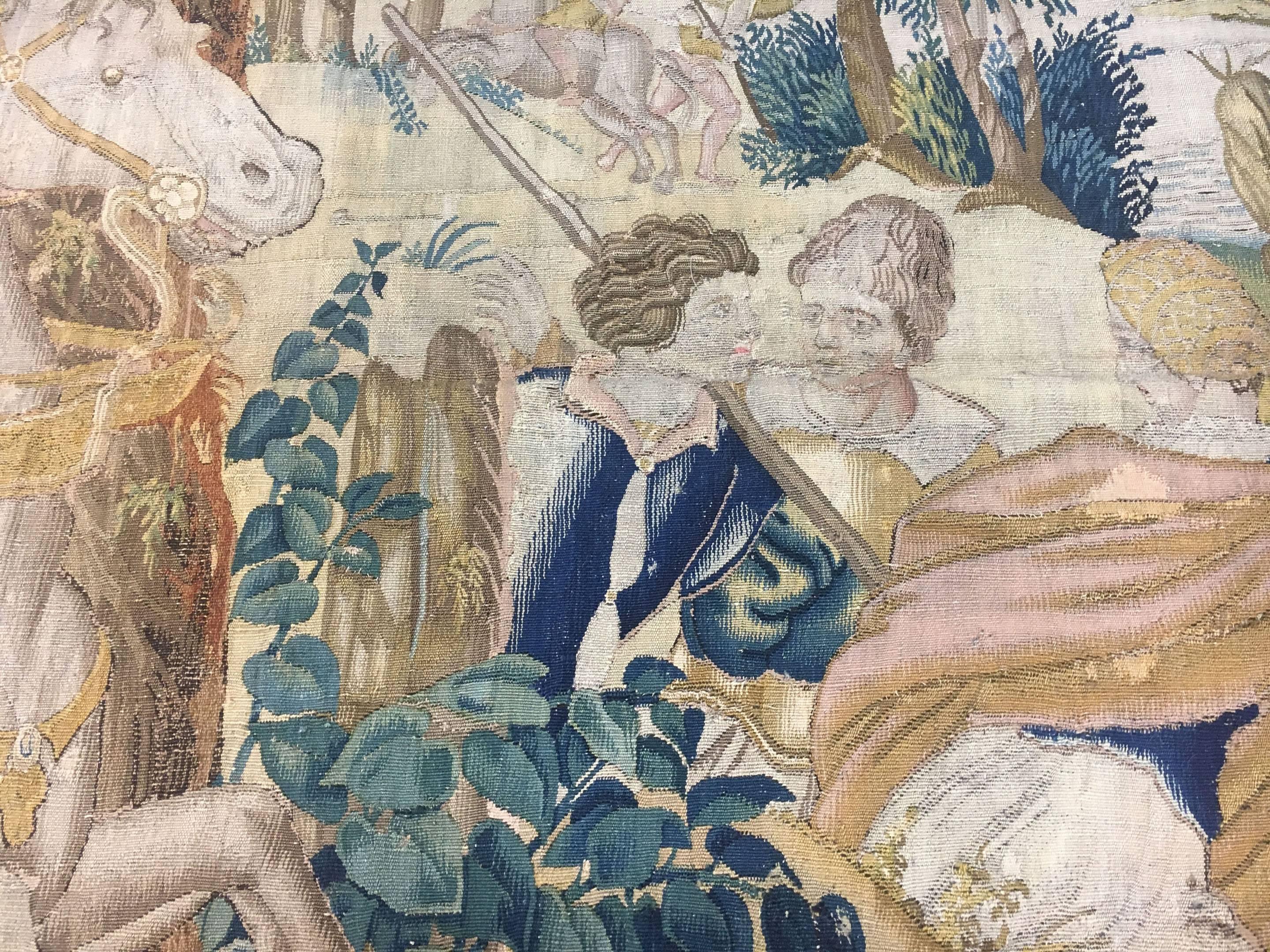 Late 16th Century Audenarde Mythological Tapestry 21'6 x 11'4 For Sale 3
