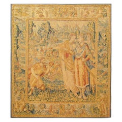 Antique Late 16th Century Brussels Historical Tapestry