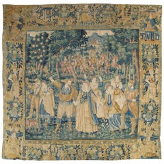Late 16th Century Flemish Historical Tapestry
