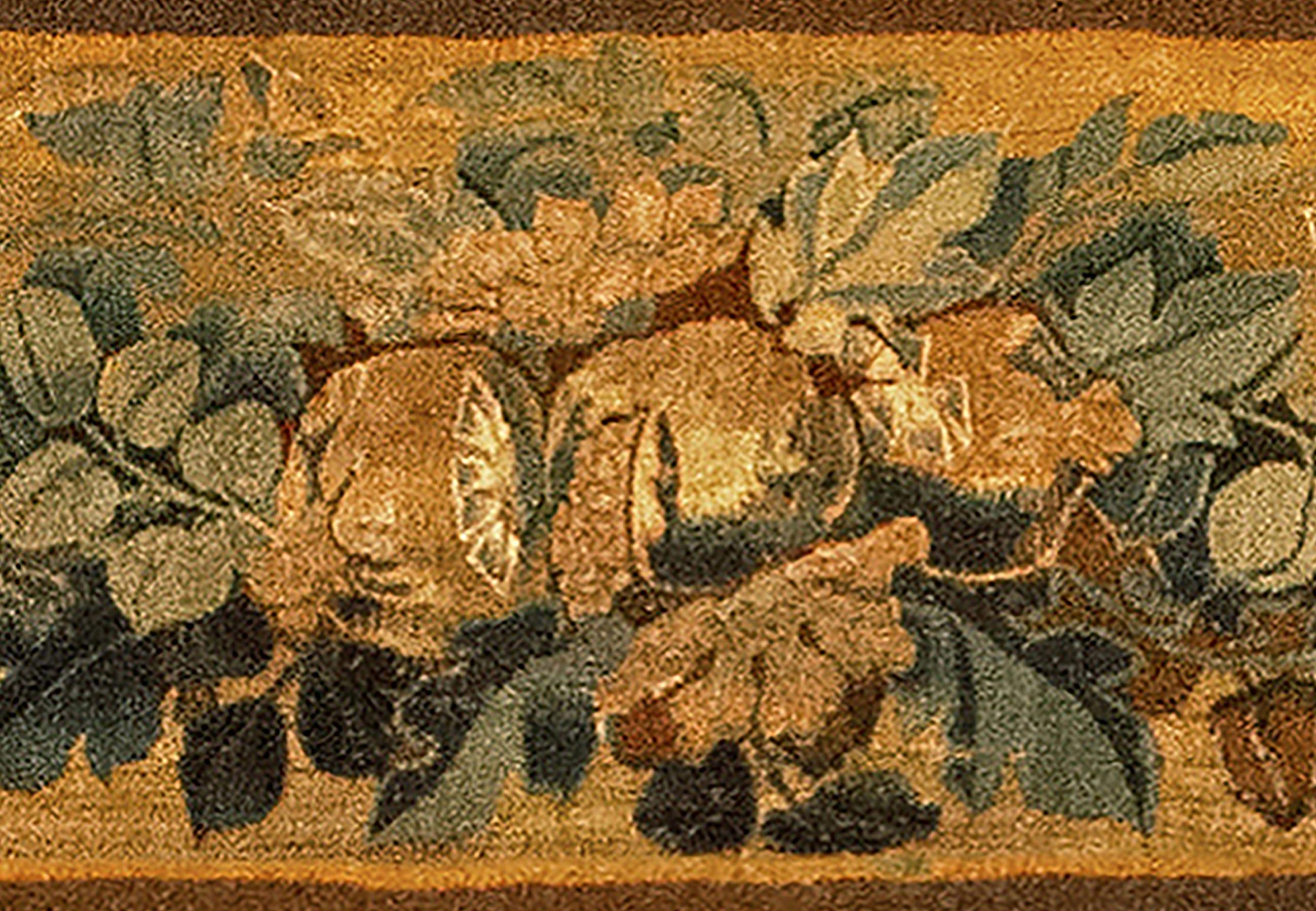 Late 16th Century Flemish Historical Tapestry, Horizontally Oriented, Floral In Good Condition For Sale In New York, NY