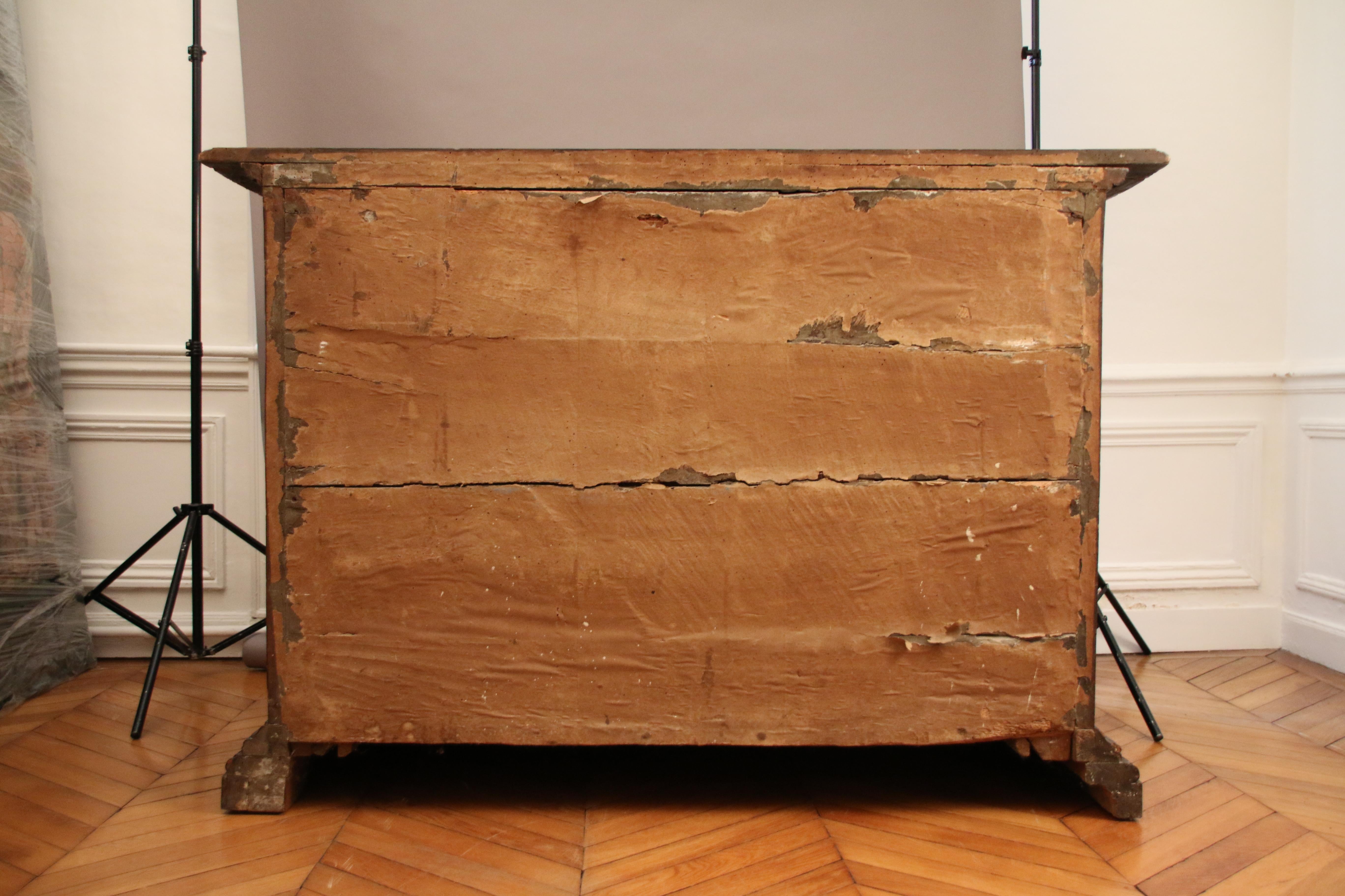 Italian Late 16th Century Genoan Bambocci Chest of Drawers For Sale