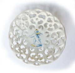 Ancient Italian Renaissance Maiolica Crespina, Faenza, 1580 Circa