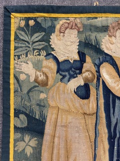 Late 16th / Early 17th Century Tapestry Fragment Wall Hanging