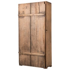 Late 1700s Primitive and Rustic Swedish Folk Art Cabinet