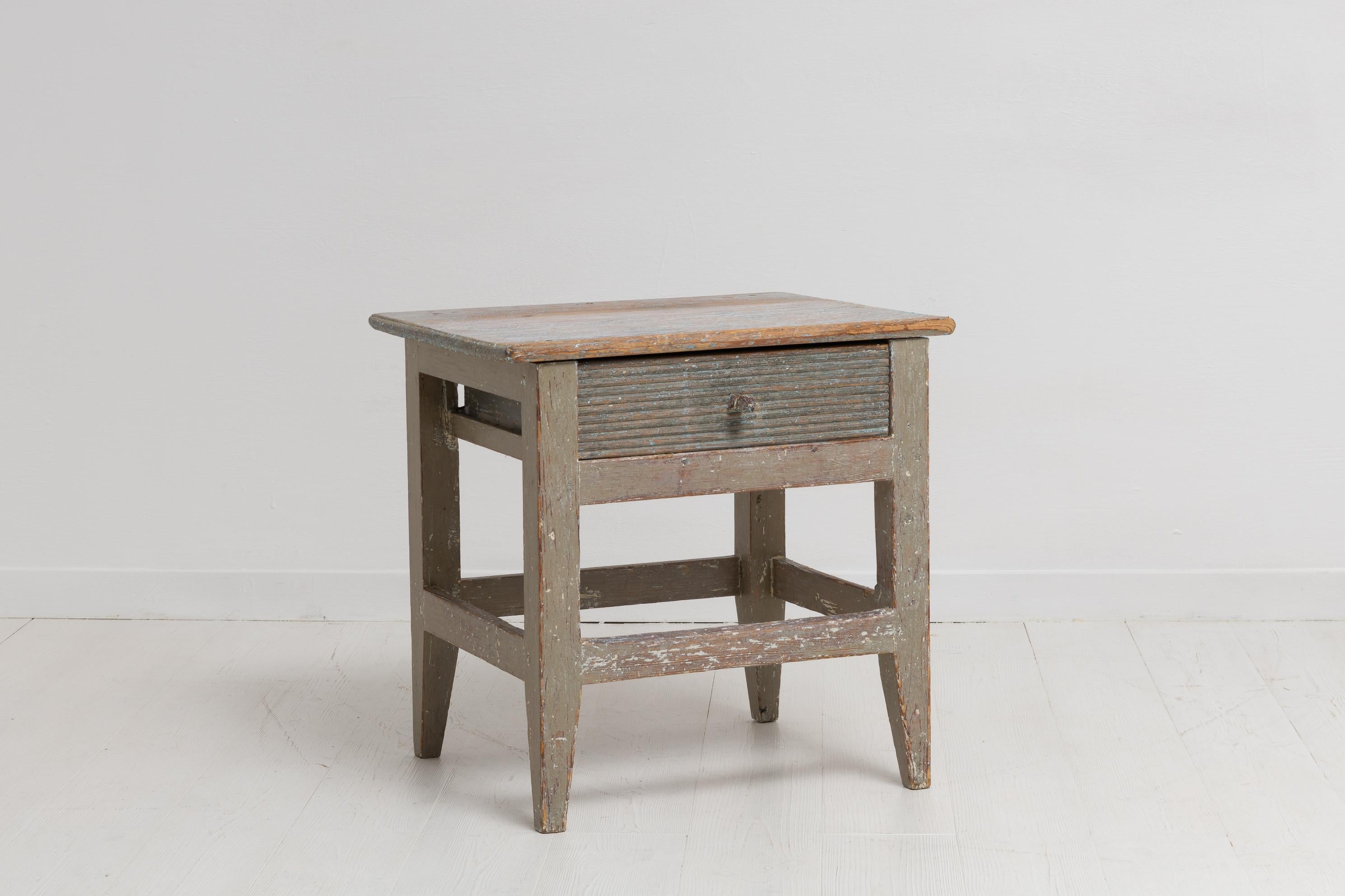 Late 1700s Small Swedish Gustavian Country House Table 2