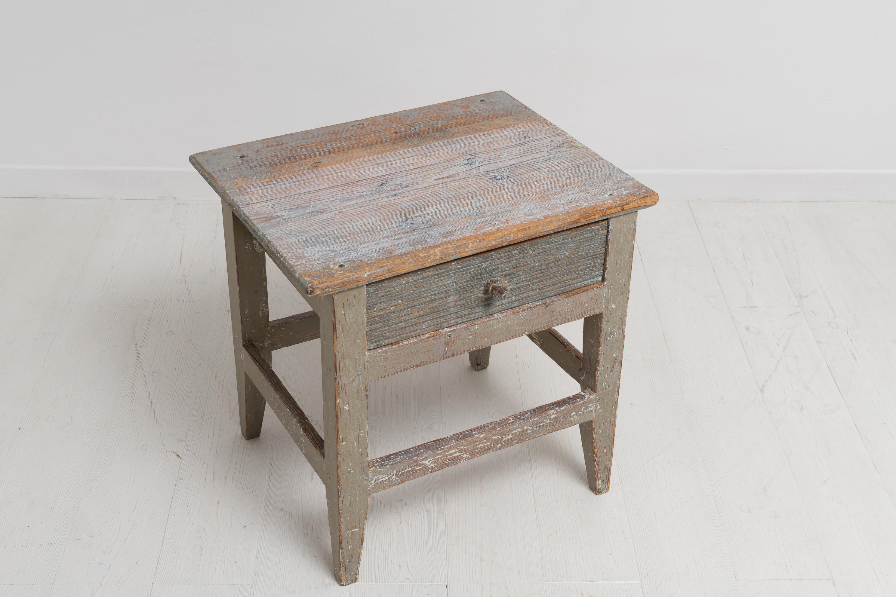 Late 1700s Small Swedish Gustavian Country House Table 3