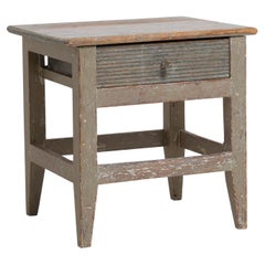 Petite table de maison de campagne gustavienne suédoise de la fin des années 1700